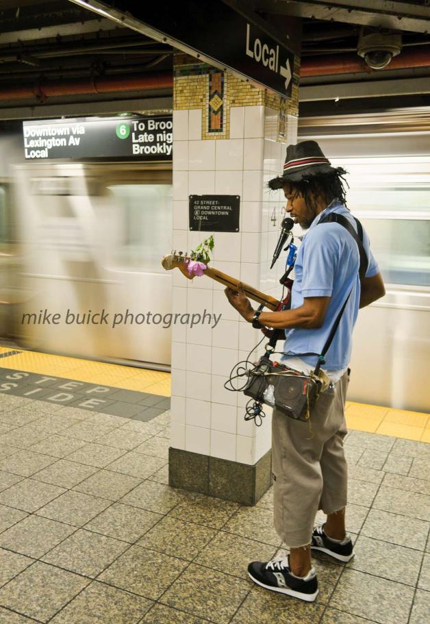 Subway Busker, New York